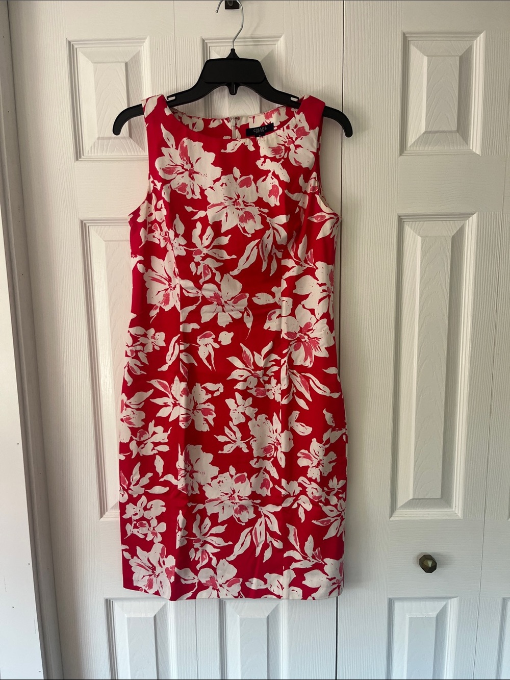 Chaps floral midi dress